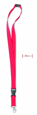 Logotrade business gift image of: Lanyard hook and buckle 20 mm