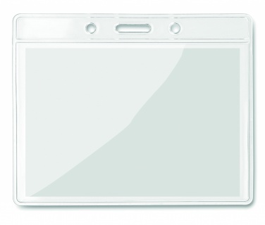 Logo trade promotional items picture of: Transparent badge 10cmx8cm