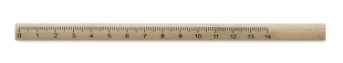 Logo trade promotional merchandise picture of: Carpenters pencil with ruler