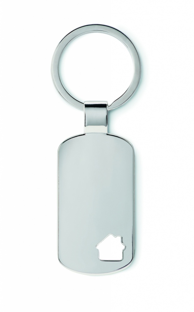 Logotrade promotional items photo of: Key ring with house detail Jelgava