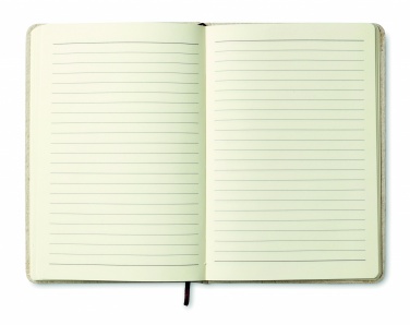 Logotrade promotional merchandise picture of: A5 canvas notebook