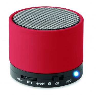 Logotrade promotional gift image of: Round wireless speaker