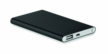 Logotrade promotional giveaway picture of: Flat power bank 4000 mAh