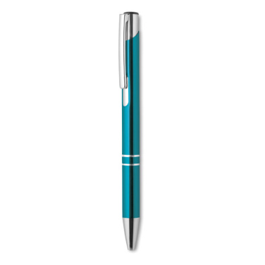 Logotrade promotional product picture of: Push button aluminium pen BERN