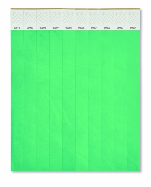 Logotrade promotional giveaway picture of: One sheet of 10 wristbands
