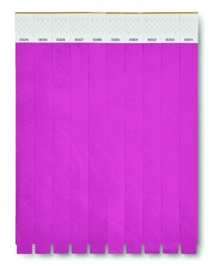 Logotrade promotional merchandise image of: One sheet of 10 wristbands