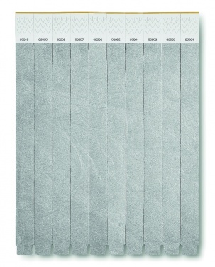 Logotrade business gift image of: One sheet of 10 wristbands