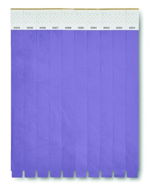 Logotrade promotional merchandise image of: One sheet of 10 wristbands