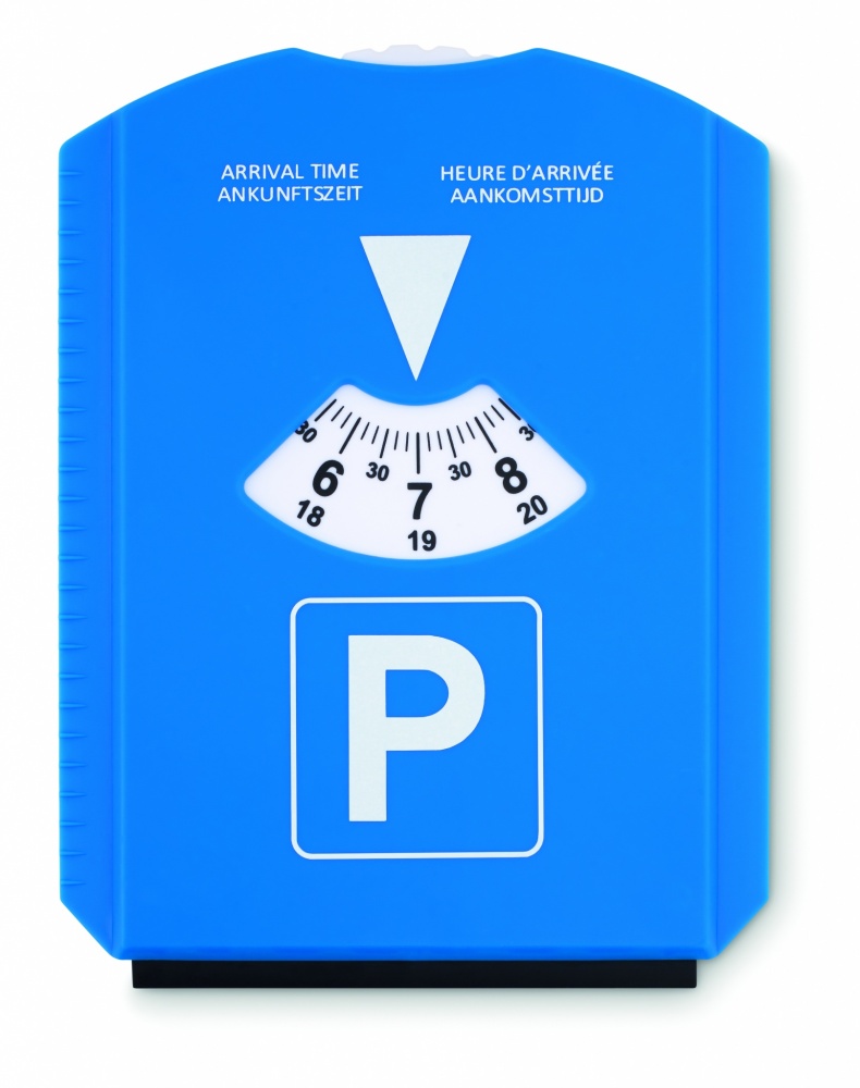 Logo trade business gift photo of: Ice scraper in parking card
