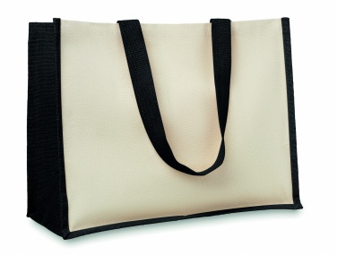 Logotrade business gifts photo of: Jute and canvas shopping bag