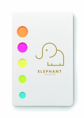 Logo trade promotional product photo of: Page markers pad