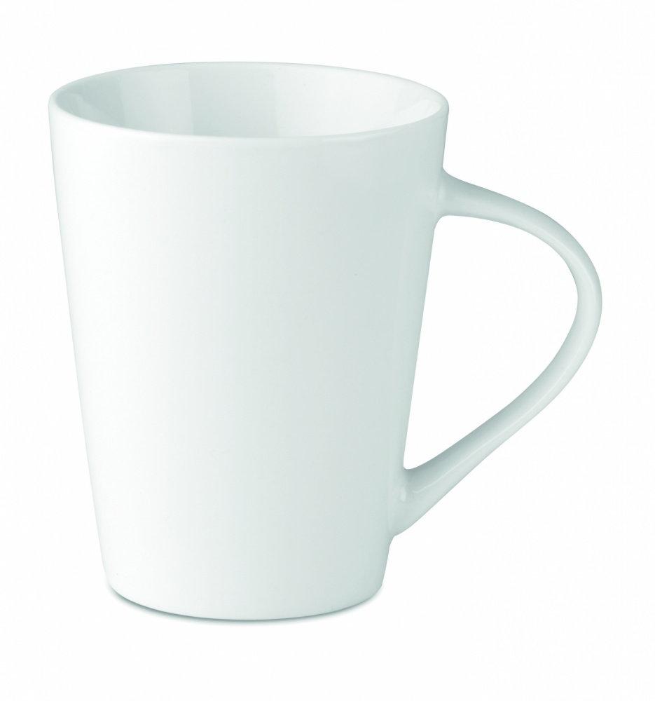 Logo trade promotional gift photo of: Porcelain conic mug 250 ml