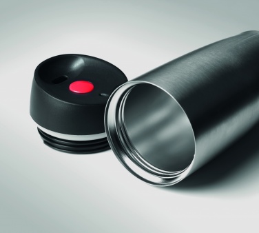 Logo trade promotional giveaways image of: Double wall travel cup 350 ml