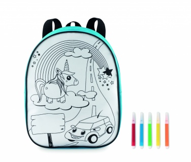 Logotrade promotional giveaway picture of: Backpack with 5 markers