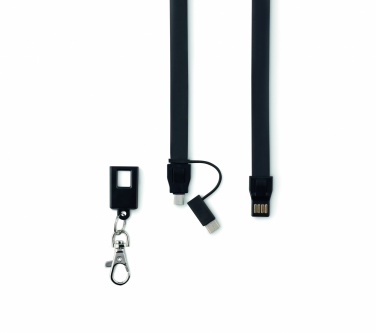 Logotrade promotional giveaway image of: A4 folder with power bank
