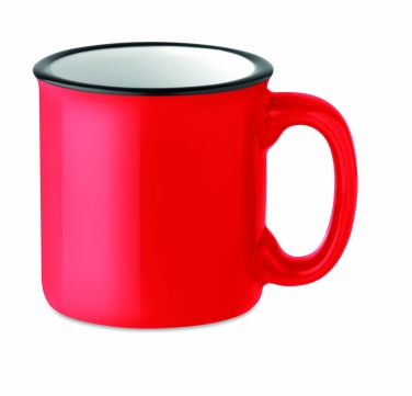 Logotrade promotional item picture of: Ceramic vintage mug 240 ml