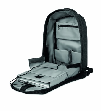 Logo trade advertising products picture of: 2 tone backpack incl USB plug