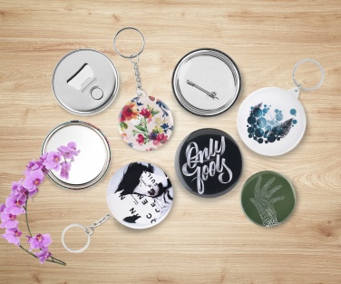 Logo trade promotional items image of: Pin button