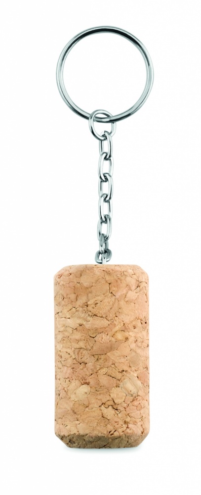 Logo trade promotional giveaways picture of: Wine cork key ring Sigulda
