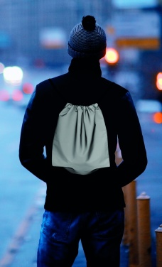 Logo trade promotional gifts image of: High reflective drawstring bag