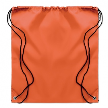 Logo trade promotional products image of: 190T RPET drawstring bag