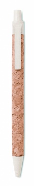 Logotrade advertising product image of: Cork/ Wheat Straw/ABS ball pen