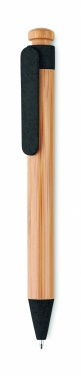 Logotrade corporate gift picture of: Bamboo/Wheat-Straw ABS ball pen
