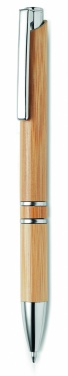 Logo trade business gift photo of: Bamboo automatic ball pen