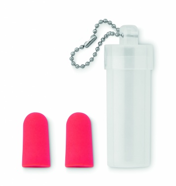 Logo trade advertising products picture of: Earplug set in plastic tube