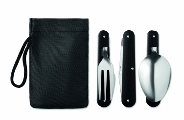 Logo trade promotional gifts picture of: 3-piece camping utensils set