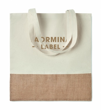 Logotrade promotional item image of: 160gr/m² cotton shopping bag