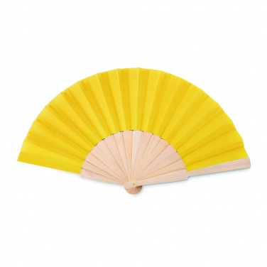Logotrade promotional gift picture of: Manual hand fan wood