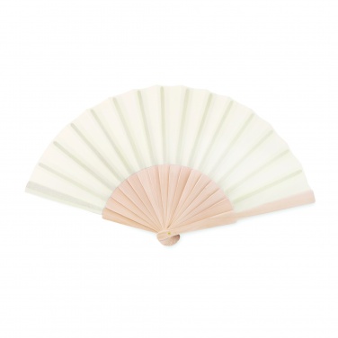 Logotrade promotional products photo of: Manual hand fan wood