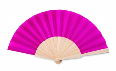 Logotrade promotional item picture of: Manual hand fan wood
