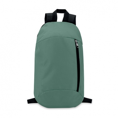 Logo trade business gifts image of: Backpack with front pocket