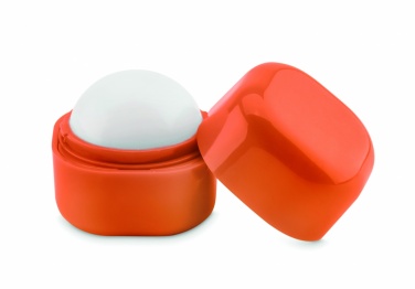 Logo trade promotional item photo of: Lip balm in cube box