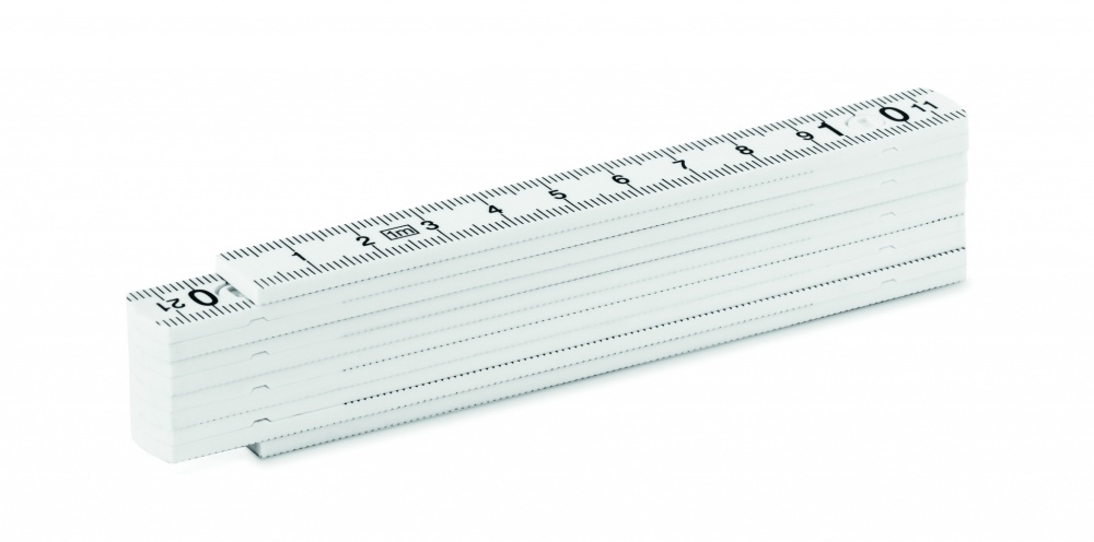 Logotrade advertising products photo of: Folding ruler 1m