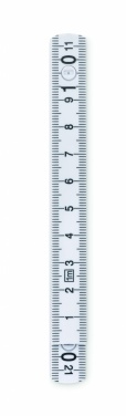 Logo trade corporate gifts image of: Folding ruler 1m