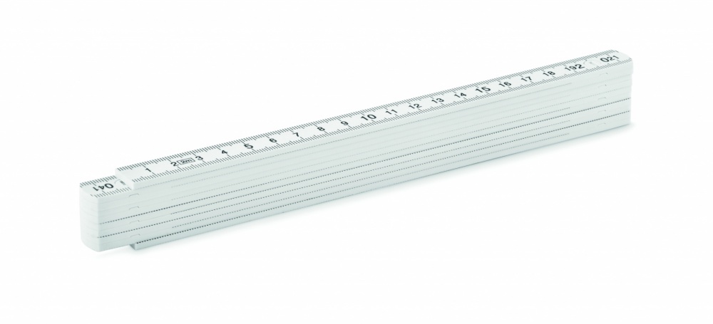 Logo trade promotional item photo of: Folding ruler 2m