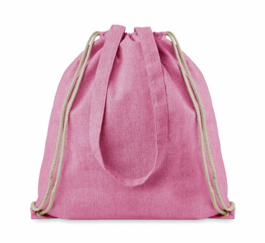Logo trade promotional merchandise photo of: 140gr/m² recycled fabric bag