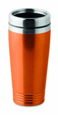 Logo trade promotional giveaways image of: Double wall travel cup