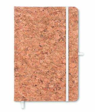 Logotrade promotional gifts photo of: A5 cork notebook 96 lined