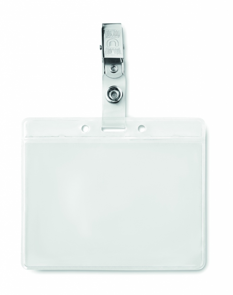 Logotrade promotional items photo of: PVC badge holder