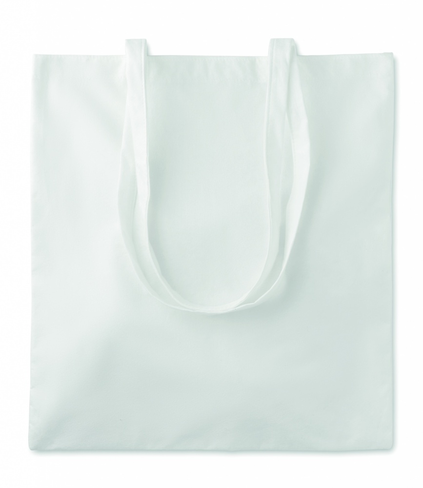 Logo trade promotional item photo of: 105gr/m² bamboo fibre bag