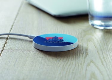 Logo trade promotional giveaways picture of: Wireless charger 5W
