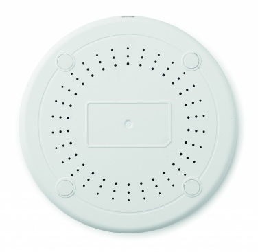 Logo trade promotional gifts picture of: Wireless charger round 5W TISPAD
