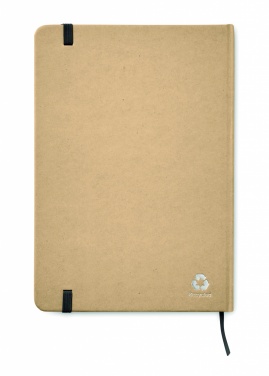 Logotrade promotional item image of: A5 recycled notebook 80 lined