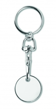 Logotrade business gift image of: Key ring token (€uro token)