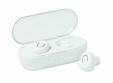 Logotrade business gift image of: TWS earbuds with charging box