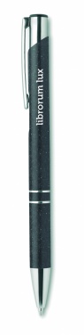 Logotrade promotional product picture of: Wheat Straw/ABS push type pen